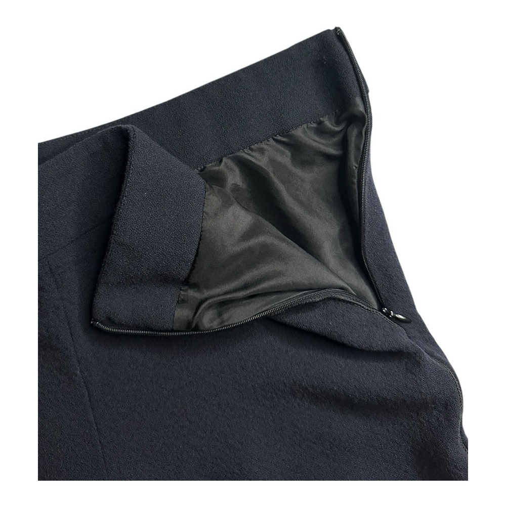 CHANEL UNIFORM CLASSIC‎ BEAUTIFUL WORK-EVENING PARTY BLACK Lined DRESS PANTS 44 - Picture 6 of 16